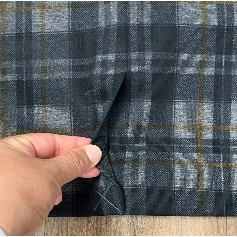 Cabi Women's Plaid Skirt Career Pencil Skirt Professional Office Wear Size 2‎